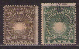 BRITISH EAST AFRICA COMPANY LOT USED - Brits Oost-Afrika