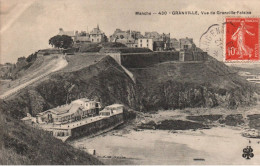 Granville - Vue De Granville Falaise - Casino - Granville