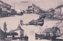 Vuarrens, Hôtel Du Cerf Sous La Neige Et 4 Autres Vues (3270) Trou D'épingle - Vuarrens