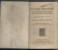 The Golden Treasury Of The Best Songs And Lyrical Poems In The English Language - 1900-1949