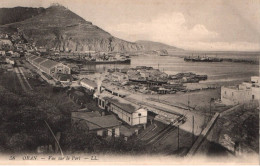 Oran - Vue Sur Le Port - Gare Ligne De Chemin De Fer - Algérie Algeria - Oran