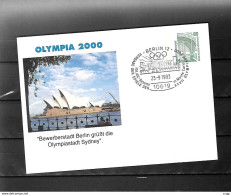 Olympische Spelen 2000 , Duitsland - Briefkaart - Summer 2000: Sydney