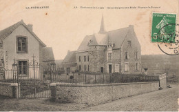 St Sulpice Sur Risle * 1909 * Un Coin Du Village Et Vue Sur Le Prieuré * Environs Laigle * Rille - Other & Unclassified