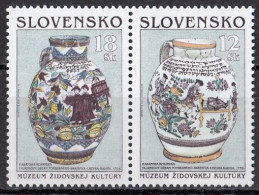 SLOVAKIA 356-357,unused - Porcelaine