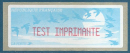 LISA - ATM - TEST IMPRIMANTE Sur Vignette Type "oiseaux De Jubert" - 1990 Type « Oiseaux De Jubert »