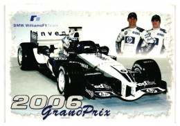 BMW Williams F1 Team Grand Prix, Pocket Calendar 7x10cm Ukraine 2006 Publisher Grafika M, Kharkiv - Petit Format : 2001-...