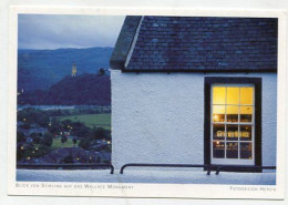 AK 145109 SCOTLAND - Blick Von Stirling Auf Das Wallace Monument - Stirlingshire