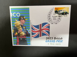 11-7-2023 (1 S 52) Formula One - 2023 British Grand Prix - Winner Max Verstappen (9 July 2023) OZ Formula 1 Stamp - Other & Unclassified