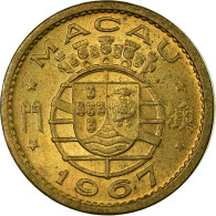 Monnaie, Macau, 5 Avos, 1967, TTB, Nickel-brass, KM:1a - Macau