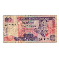 Billet, Sri Lanka, 20 Rupees, 1992, 1992-07-01, KM:103b, B - Sri Lanka