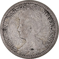 Monnaie, Pays-Bas, Wilhelmina I, 25 Cents, 1919, Utrecht, TB, Argent, KM:146 - 25 Centavos