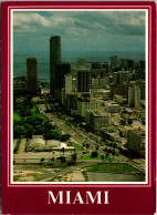 Florida Miami Biscayne Boulevard Looking South - Miami