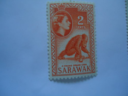 SARAVAK  MALAYSIA    MNH  STAMPS  MONKEYS GORILAS - Vaches