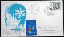 Greenland 1976 IGDILORSSUIT 14-1-1976  PR.UMANAK  ( Lot  1628 ) - Lettres & Documents