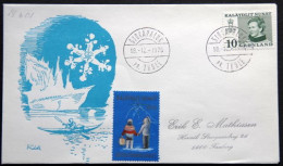 Greenland 1975  SIORAPALUK 18-12-1975 PR.THULE   ( Lot 6028 ) - Cartas & Documentos