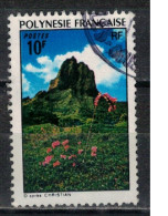 POLYNESIE FRANCAISE             N°  YVERT  100 ( 10 ) OBLITERE    ( OB 11/ 29 ) - Used Stamps