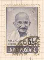 050 1948 India Mahatma Gandhi Gibbons #308 1St Used - Usati