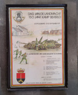 Affiche Leopoldsburg Dag Van De Landmacht 150 Jaar Kamp Van Beverlo (1835-1885) Op 21-22 September 1985 - Meise