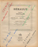 ANNUAIRE - 34 - Département Hérault - Année 1947 édition Didot-Bottin - 152 Pages - Telephone Directories