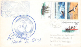 AUSTRALIAN ANTARCTIC TERR. - LETTER MV "ICEBIRD" 1987 HEARD ISLAND  / *481 - Storia Postale