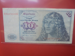 ALLEMAGNE (Rép. Féd) 10 MARK 1970 Circuler - 10 Deutsche Mark