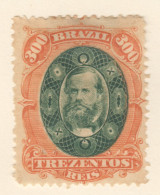 Bra015 1878 Brazil King Pedro Ii Michel #37 120 Euro 1St Lh - Ongebruikt