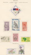 Bra148 1968 Brazil 9St Used - Used Stamps
