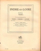 ANNUAIRE - 37 - Département Indre Et Loire - Année 1948 - édition Didot-Bottin - 118 Pages - Directorios Telefónicos