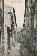 Castellar * 1908 * La Rue De Menton - Autres & Non Classés