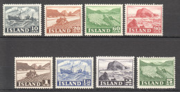 Sp680 1950 Iceland Sips Agriculture Michel #263-70 85 Euro 1Set Mnh - Ongebruikt