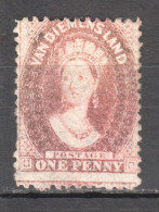 Tas056 1865 Australia Tasmania One Penny Gibbons Sg #69 170 £ 1St Lh - Other & Unclassified