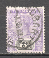 Tas167 1892 Australia Tasmania Gibbons Sg #219 1St Used - Gebraucht