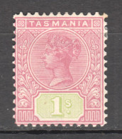 Tas171 1903 Australia Tasmania Gibbons Sg #243 50 £ 1St Lh - Other & Unclassified