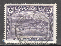 Tas177 1899 Australia Tasmania Hobart Gibbons Sg #231 1St Used - Gebruikt