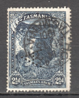 Tas183 1899 Australia Tasmania Tasmans Arch Perforated 'A' Gibbons Sg #232 1St Used - Gebraucht