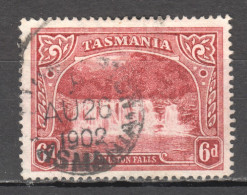 Tas189 1899 Australia Tasmania Dilston Falls Gibbons Sg #236 40 £ 1St Used - Usati