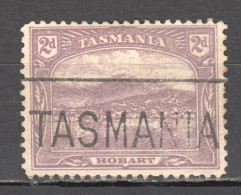 Tas197 1911 Australia Tasmania Perf 11 Hobart Gibbons Sg #259 1St Used - Gebruikt