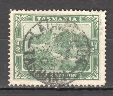Tas206 1902 Australia Tasmania Lake Marion Gibbons Sg #237 1St Used - Used Stamps