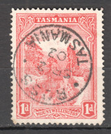 Tas207 1902 Australia Tasmania Gibbons Sg #238 1St Used - Gebraucht