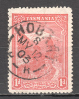 Tas209 1902 Australia Tasmania Gibbons Sg #238 1St Used - Used Stamps