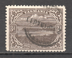 Tas228 1905 Australia Tasmania Perf 11 Spring River Port Davey Gibbons Sg #253B 15 £ 1St Used - Usati