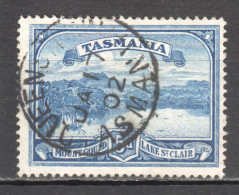 Tas229 1899 Australia Tasmania Mount Gould Lake St Clair Queensland Gibbons Sg #235 11 £ 1St Used - Oblitérés