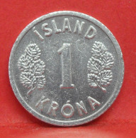 1 Krona 1978 - TTB - Pièce De Monnaie Islande - Article N°3295 - Iceland