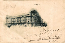 N°106895 -cpa Lille -hôtel Des Postes Et Télégraphes- - Poste & Facteurs