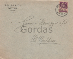 Switzerland - Zeller & Co. - Wattwil - Cover - Envelope - Advertise - 150x120mm - Wattwil