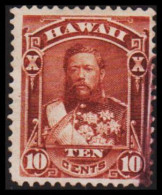 1884. HAWAII. Kalakaua 10 CENTS.  (Michel 35) - JF534899 - Hawaï