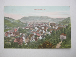 GEISLINGEN  , Schöne Karte   , 2 Scans - Geislingen