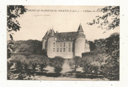 Cp, 37, LA CHAPELLE-BLANCHE-SAINT-MARTIN, Château De GRILLEMONT, Voyagée 1937, Ed. L. Roy - Sonstige & Ohne Zuordnung