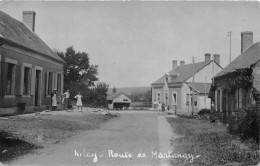 21-NOLAY-CARTE-PHOTO- ROUTE DE MARTANGY - Other & Unclassified