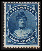 1882. HAWAII. Likelike 1 CENTS. AKAHI KENATA.  (Michel 24) - JF534917 - Hawaï